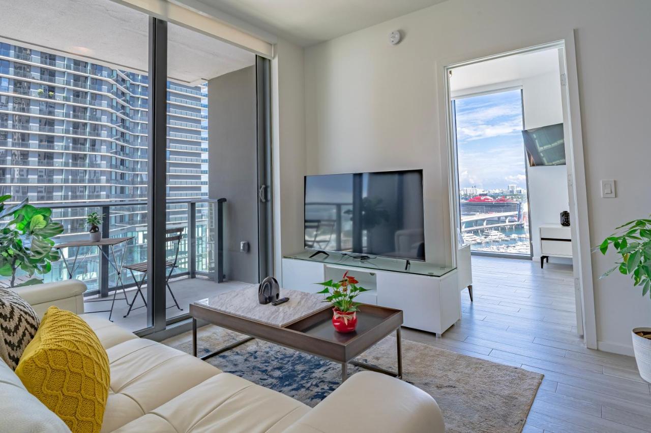 Luxurious 2-Bed Apartment With Breathtaking Bay Views!! Miami Eksteriør bilde