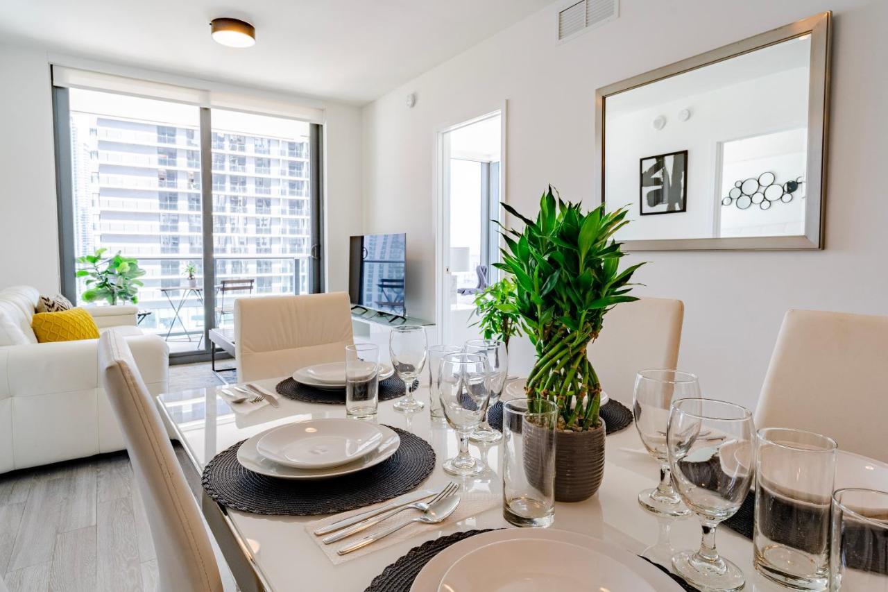 Luxurious 2-Bed Apartment With Breathtaking Bay Views!! Miami Eksteriør bilde