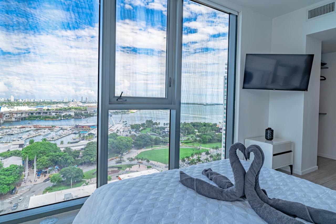 Luxurious 2-Bed Apartment With Breathtaking Bay Views!! Miami Eksteriør bilde